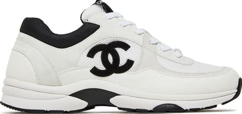 chanel sneaker fluo|Chanel black and white sneakers.